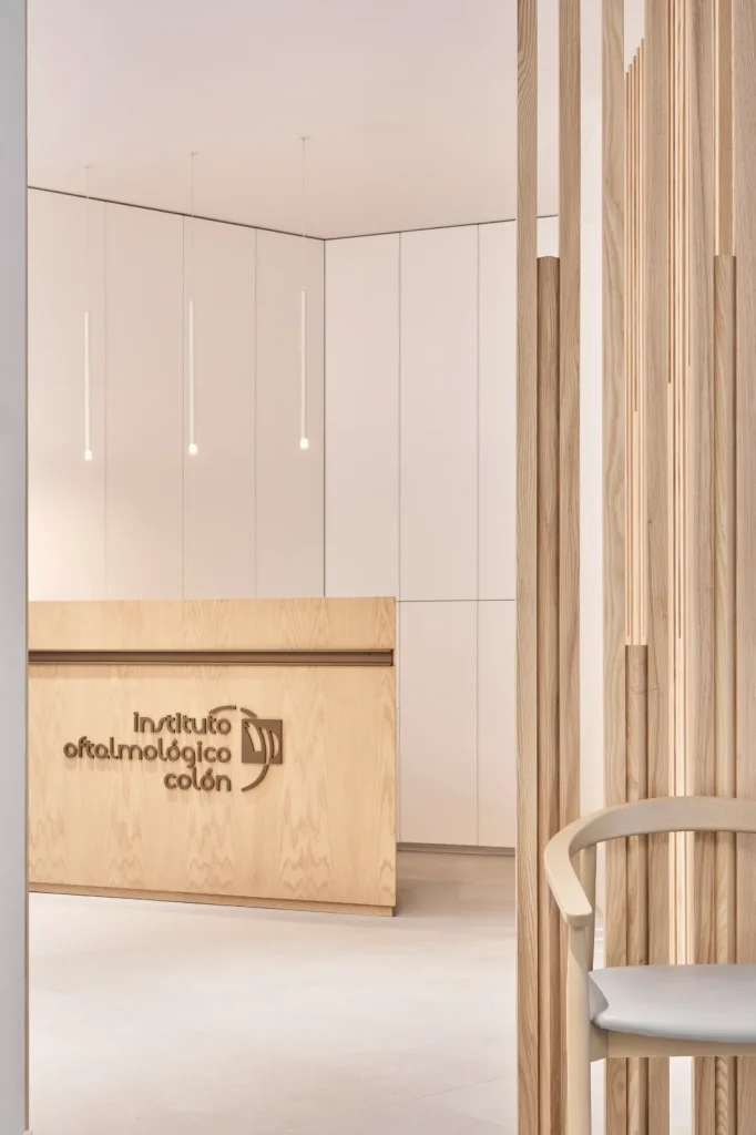 oftalmologia colon- recepción