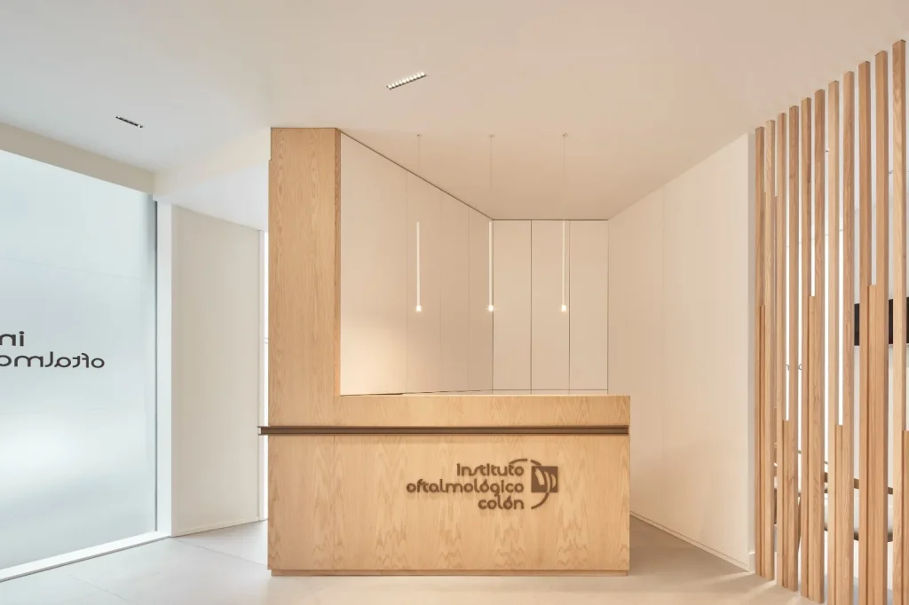 oftalmología colon-sala de recepción